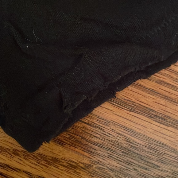 N:Philanthropy Criss Cross Detailed Black T Shirt - Picture 6 of 6